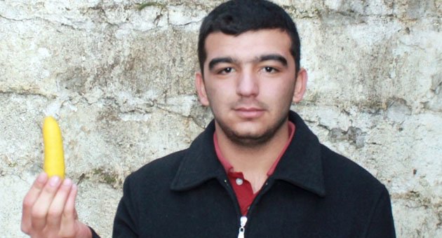 Muz görünümlü limon