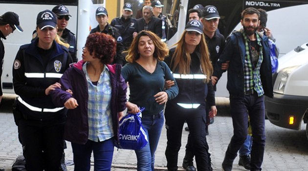 Nevruz öncesi gözaltına alınan 68 kişi adliyeye sevkedildi