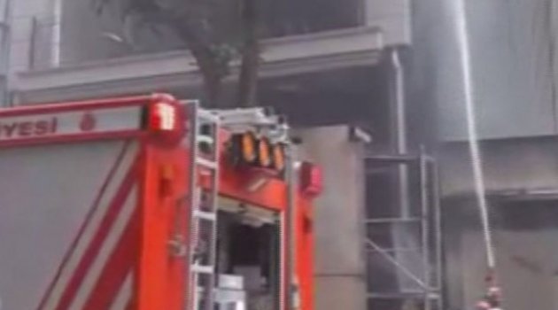 Nişantaşı’nda korkutan yangın