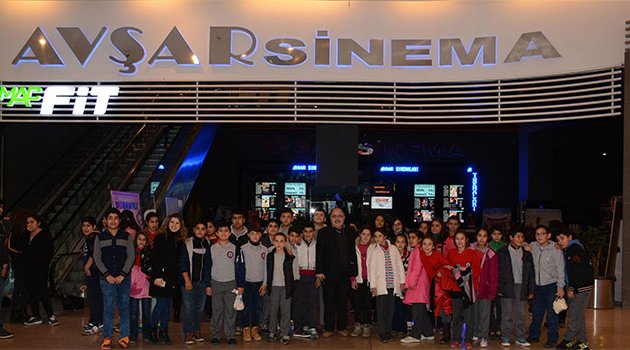 Öğrenciler “Ertuğrul 1890” filmi ile tarihe yolculuk yaptı