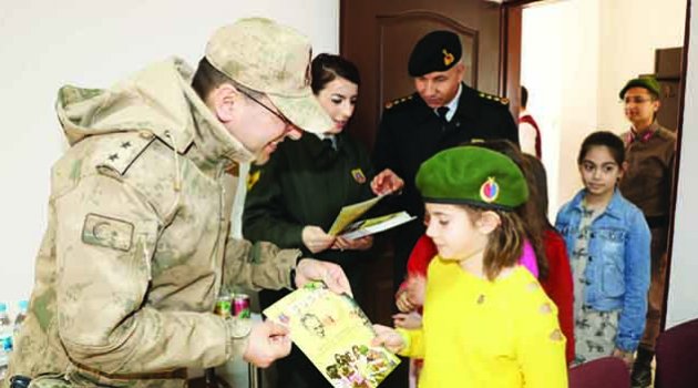 Öğrencilerden Afrin’deki Mehmetçiğe mektup
