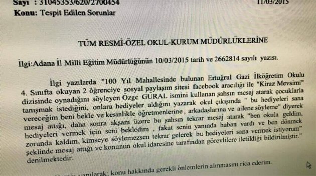 Okullarda sapık alarmı