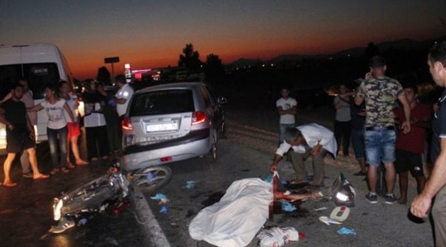 Olay yerine geldi oğlunun cansız bedeniyle karşılaştı