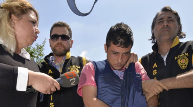 Öldürdü, yaktı, TV’ye çıktı