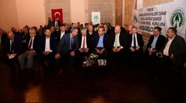 Orman Mühendisleri Genel Kurulu’nda Başkan Sözlü’den ’Türklük’ Vurgusu