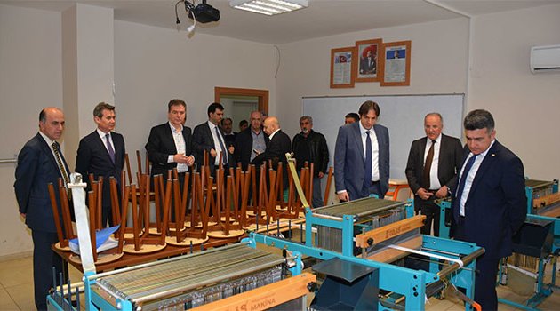 OSB Başkanları, Erkan Teknik Meslek Lisesi’nde