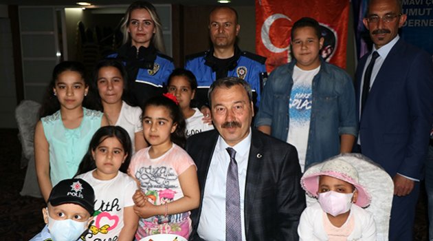 Osman amcadan lösemili çocuklara moral