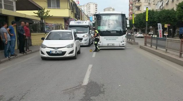 Otobüsün çarptığı yaşlı adam hayatını kaybetti