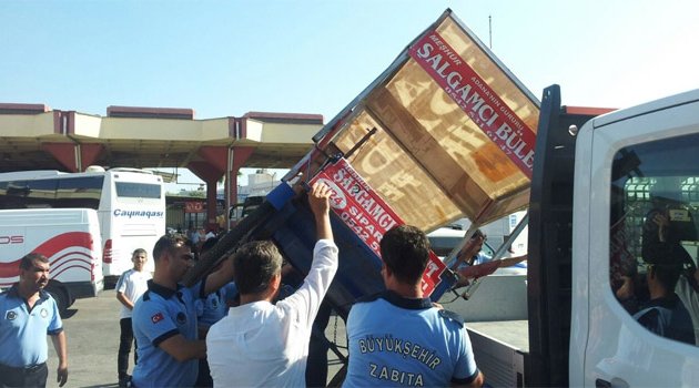 Otogar’da seyyar operasyonu