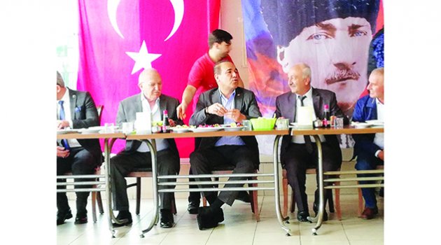 Otogar esnafı Başkan  Sözlü’yü bağrına bastı