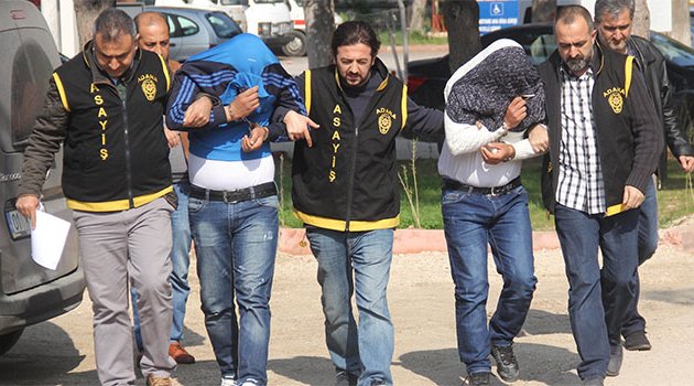 Otomobilden hırsızlık yapan şahıslar yakalandı