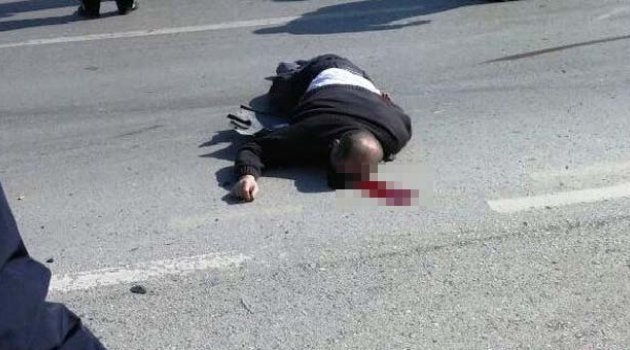 Otomobiline binerken otomobil çarptı, öldü