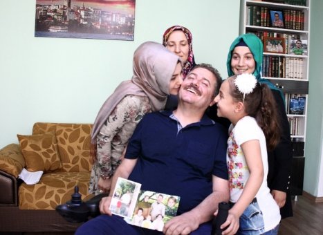 4 çocuk babası ALS hastası