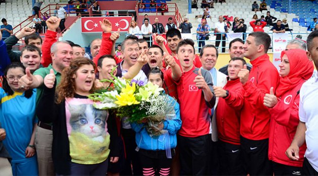 Özel Sporcular Atletizm Türkiye Şampiyonası sona erdi