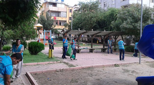 Park ve bahçe temizliği hükümlülere emanet
