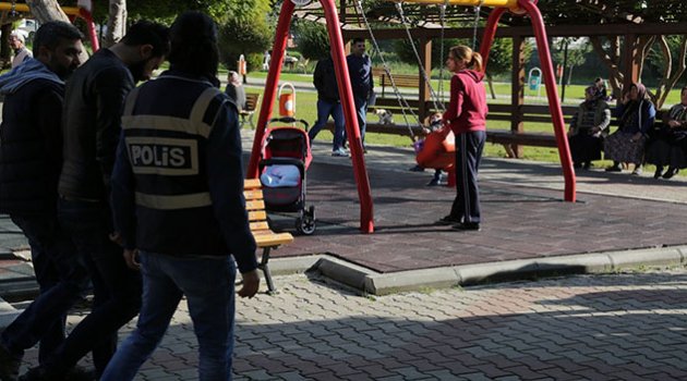 Parklarda uyuşturucu satıcılarına yönelik şok uygulama