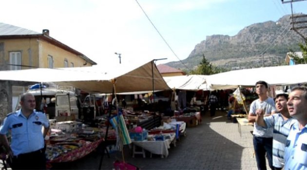 Pazar yerinde trafo dehşeti