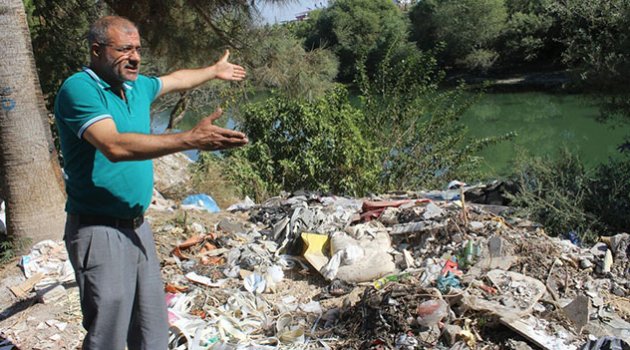 Piknik alanını çöplüğe çevirdiler