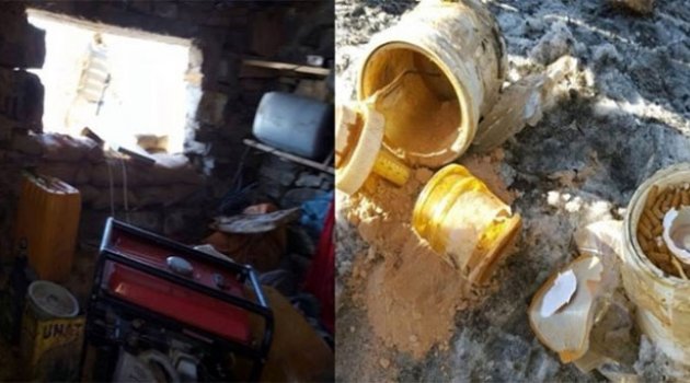 PKK'nın mayın fabrikası imha edildi