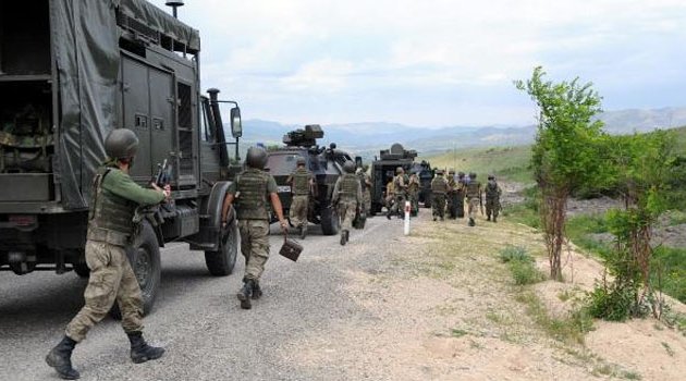 PKK'ya karşı başlatılan operasyon sürüyor