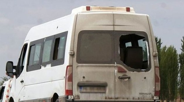 Polis  minibüsüne  hain tuzak 12 şehit