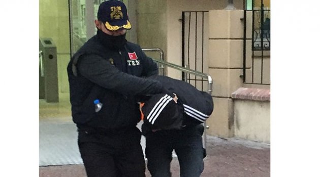 Polise molotof bombası atan PKK yandaşı tutuklandı