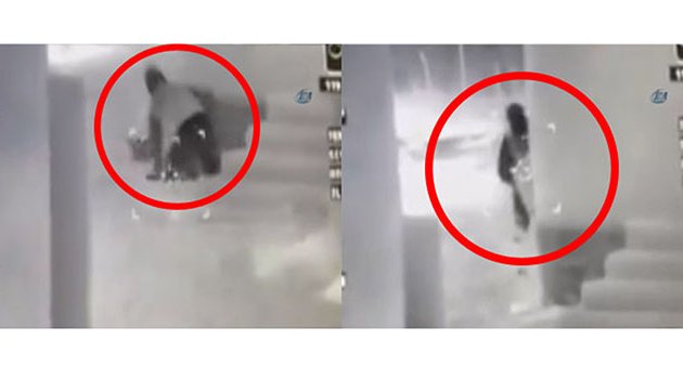 Polise saldırmak isteyen teröristler böyle vuruldu