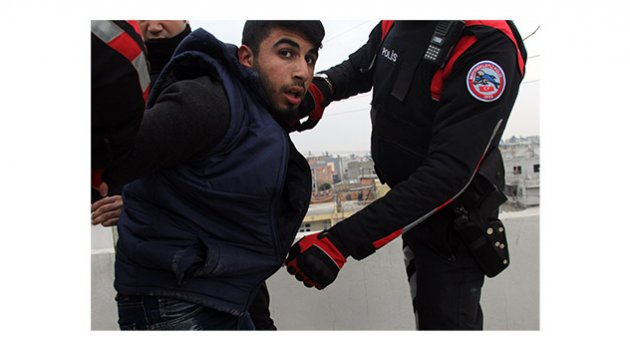 Polisi görünce kaçan PKK'lı yakalandı