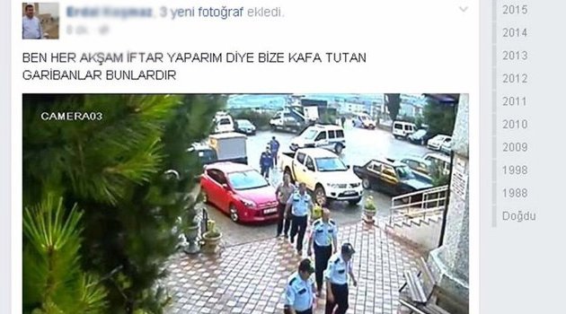 Polislere 'siz değil fakirler yesin' diyen imama soruşturma