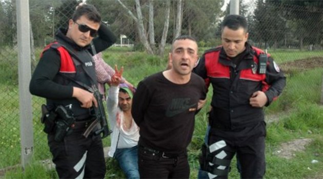 Silahlı sarhoşlar korkuttu