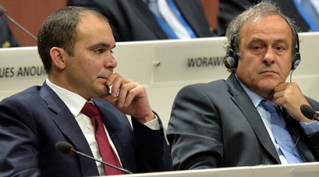 Prens Hüseyin'den Platini'ye eleştiri