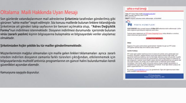 PTT Kargo adıyla halkı kandırıyorlar
