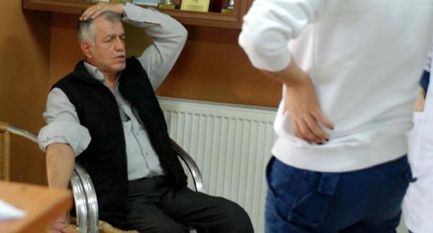 Rahatsızlanmasına rağmen sınava devam etti