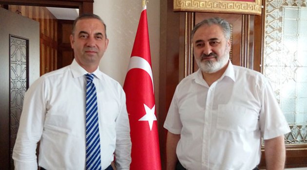 Rektör Tümay’dan Müftü Çınar’a nezaket ziyareti