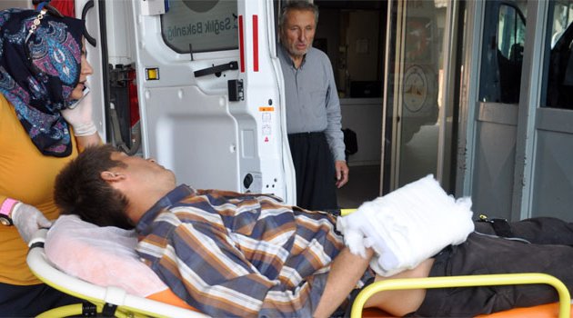 Römorku ayırmak isterken elinden oldu
