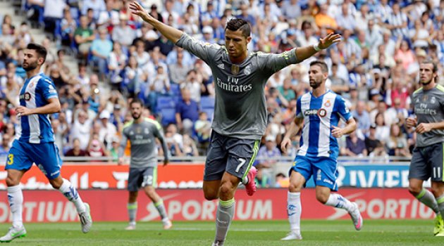 Ronaldo, Espanyol'a patladı!
