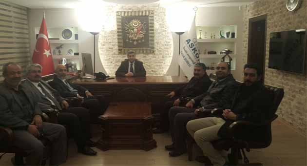 Saadet Partisi’nden ASKON’a ziyaret