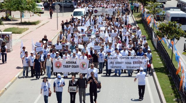 Sağlık çalışanları yasta