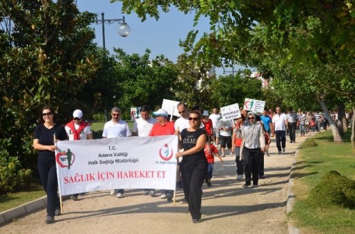 “Sağlık için hareket et” yürüyüşü