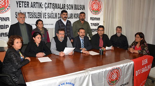 Sağlıkçılar ateş altında çalışmaktan kurtarılsın’