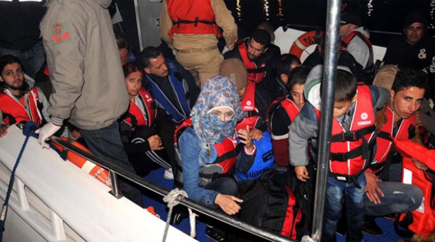 Sahil güvenlik, faciayı önledi