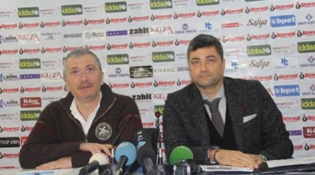 Şahin: "Adanaspor’un ligde kalması için çaba sarf edeceğiz"