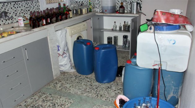 Sahte içkilerin içinden boya ve temizlik maddesi çıktı