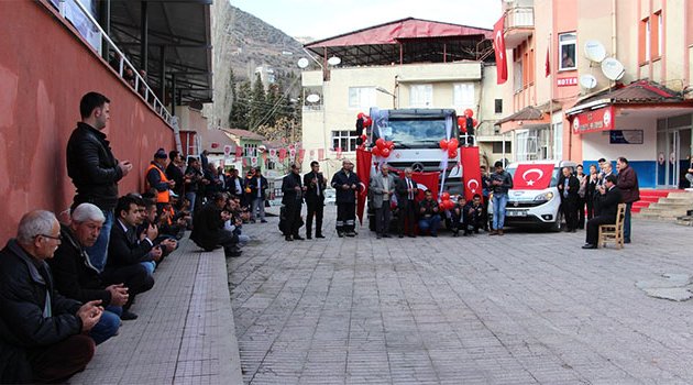 Saimbeyli Belediyesi’ne 3 yeni araç