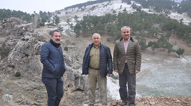 Saimbeyli’de yol genişletme çalışmaları
