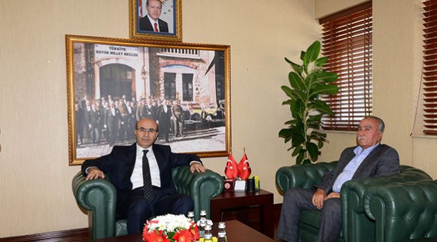 Samsat Belediye Başkanı Fırat’tan Vali Demirtaş’a ziyaret