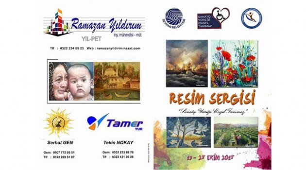 Sanatçı yüreği engel tanımaz