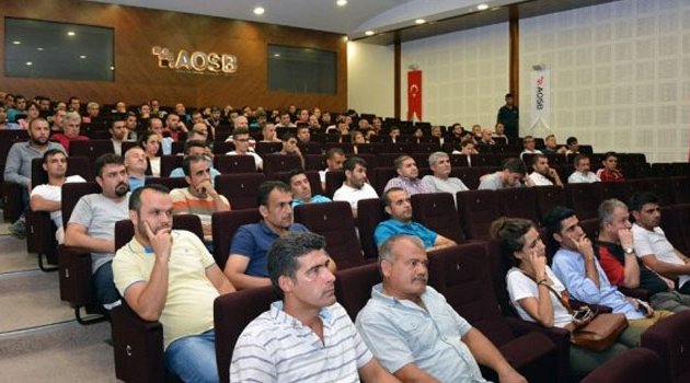 Sanayi Çalışanlarına Yangın Önleme Ve Söndürme Eğitimi