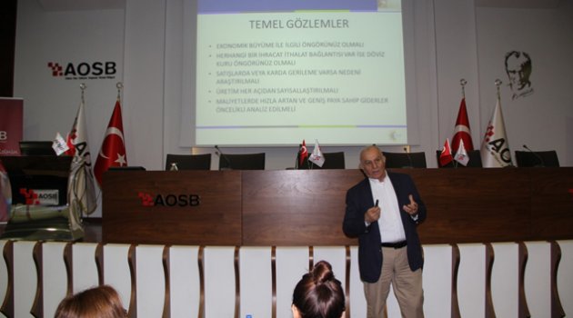 Sanayicilere "Muhasebe ve Bütçe Yönetimi" eğitimi