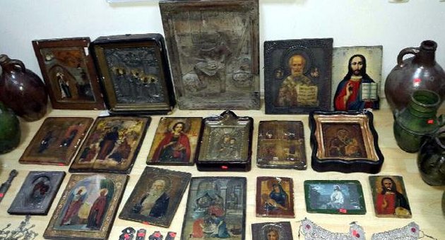 'Satılık antika' ilanı üzerine polis arama yaptı